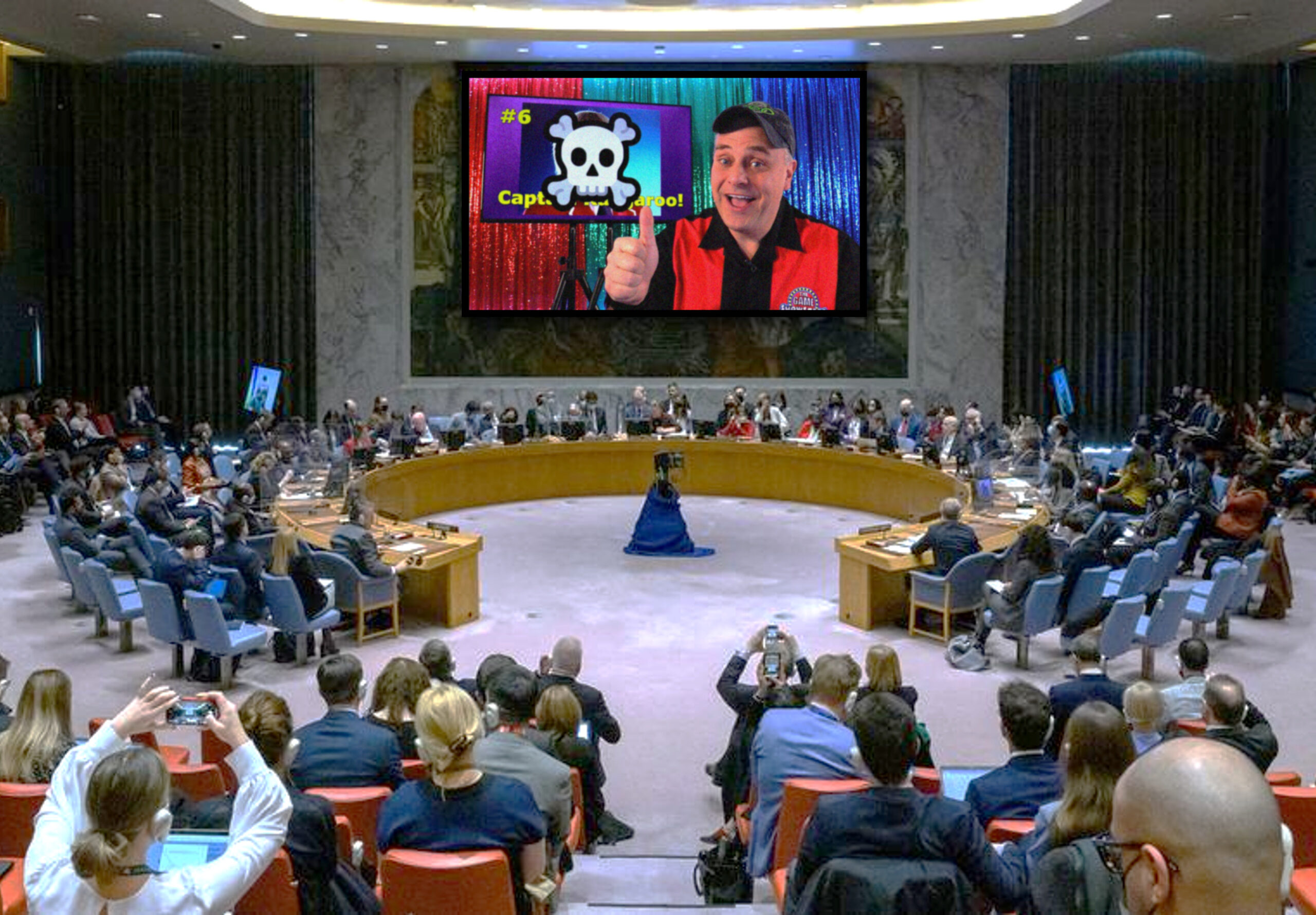 Booking-003-UN security Game Show